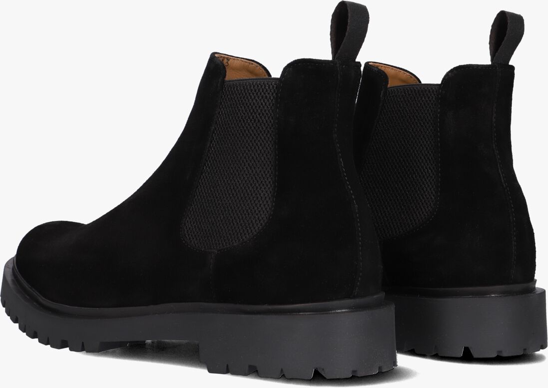 zwarte stefano lauran chelsea boots 7327