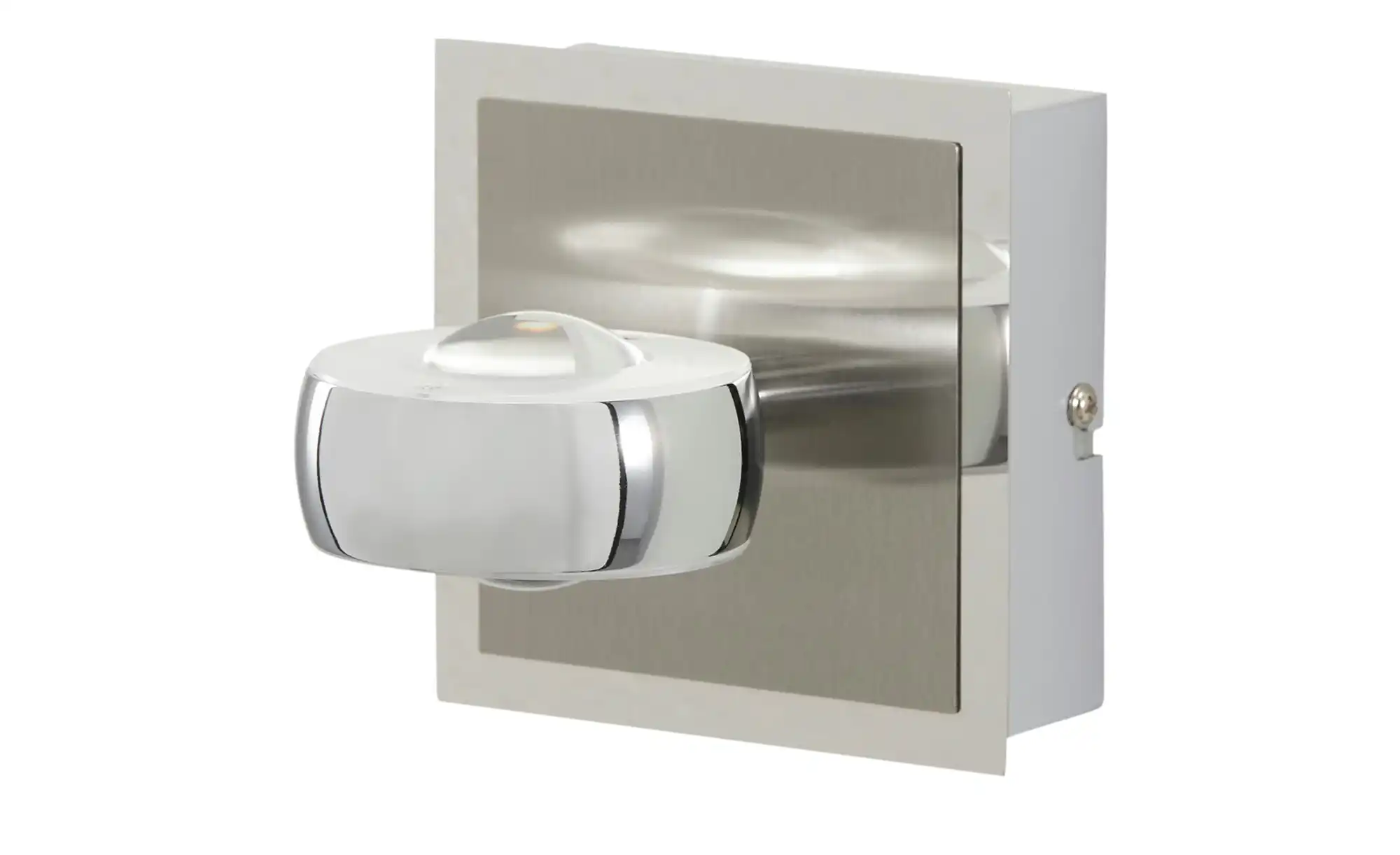 Paul Neuhaus Smart Home-Wandleuchte, 2-flammig, Nickel matt