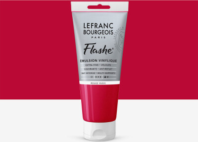 Lefranc Bourgeois - Flashe Akrylmaling - Ruby Red - 80 ML