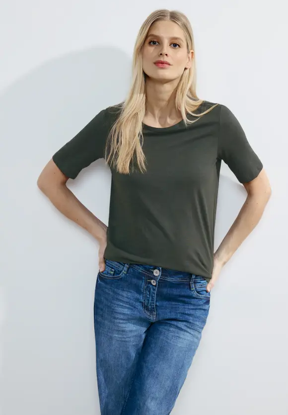 Basic T-Shirt - strong khaki