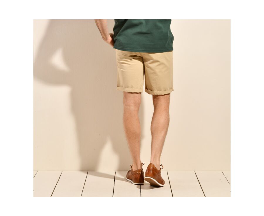 Bermuda chino homme Sable - BARRY