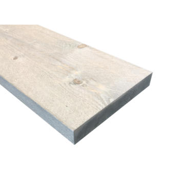 Steigerplank vintage grey 32x200mm, lengte 250cm