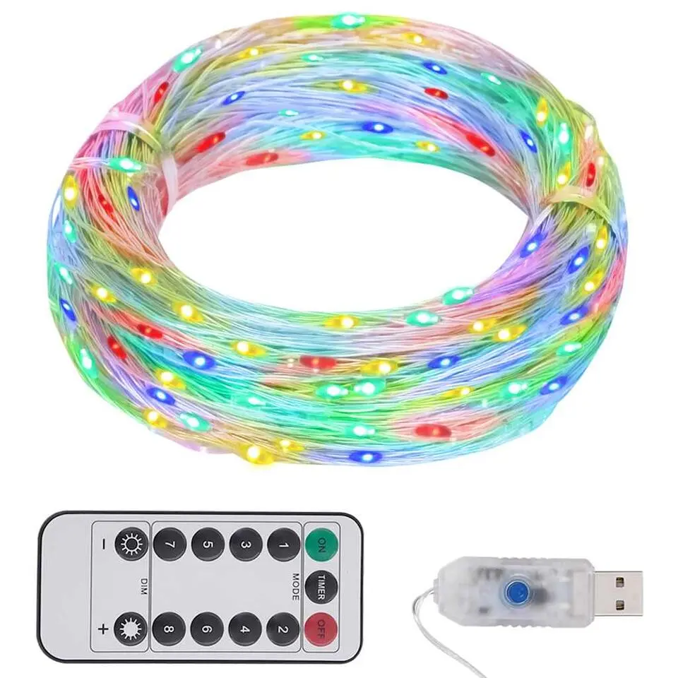 vidaXL - Led-slinger - Multikleur - 15 m