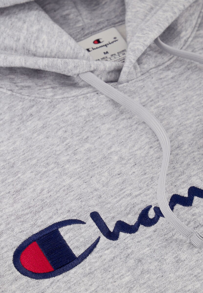 CHAMPION<br>Moletom com capuz e logotipo grande