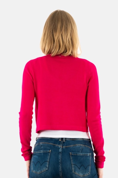 Gilets cardigans morgan 231-mzina rose