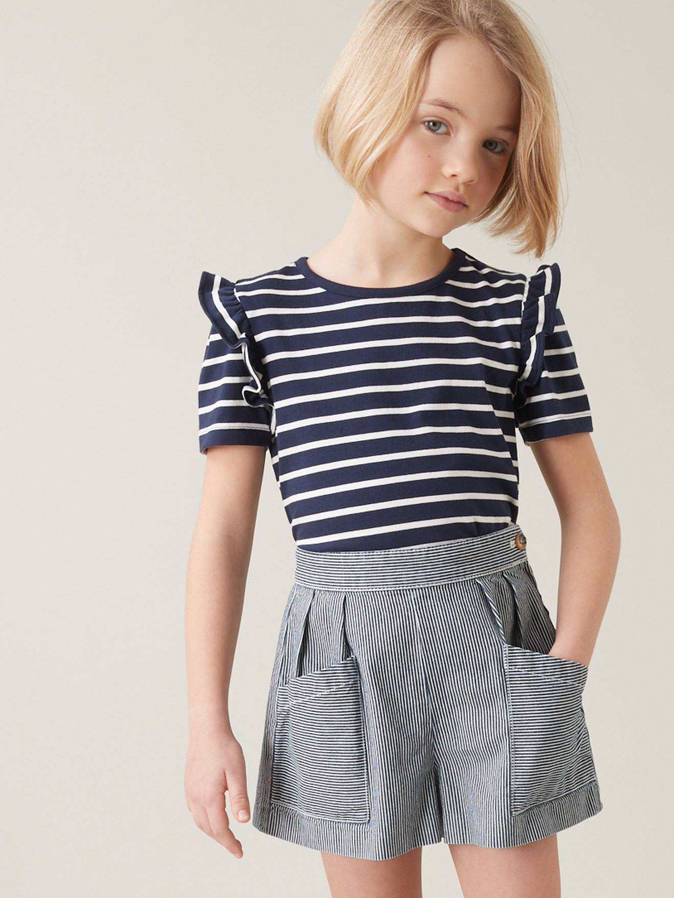 shorts listrados