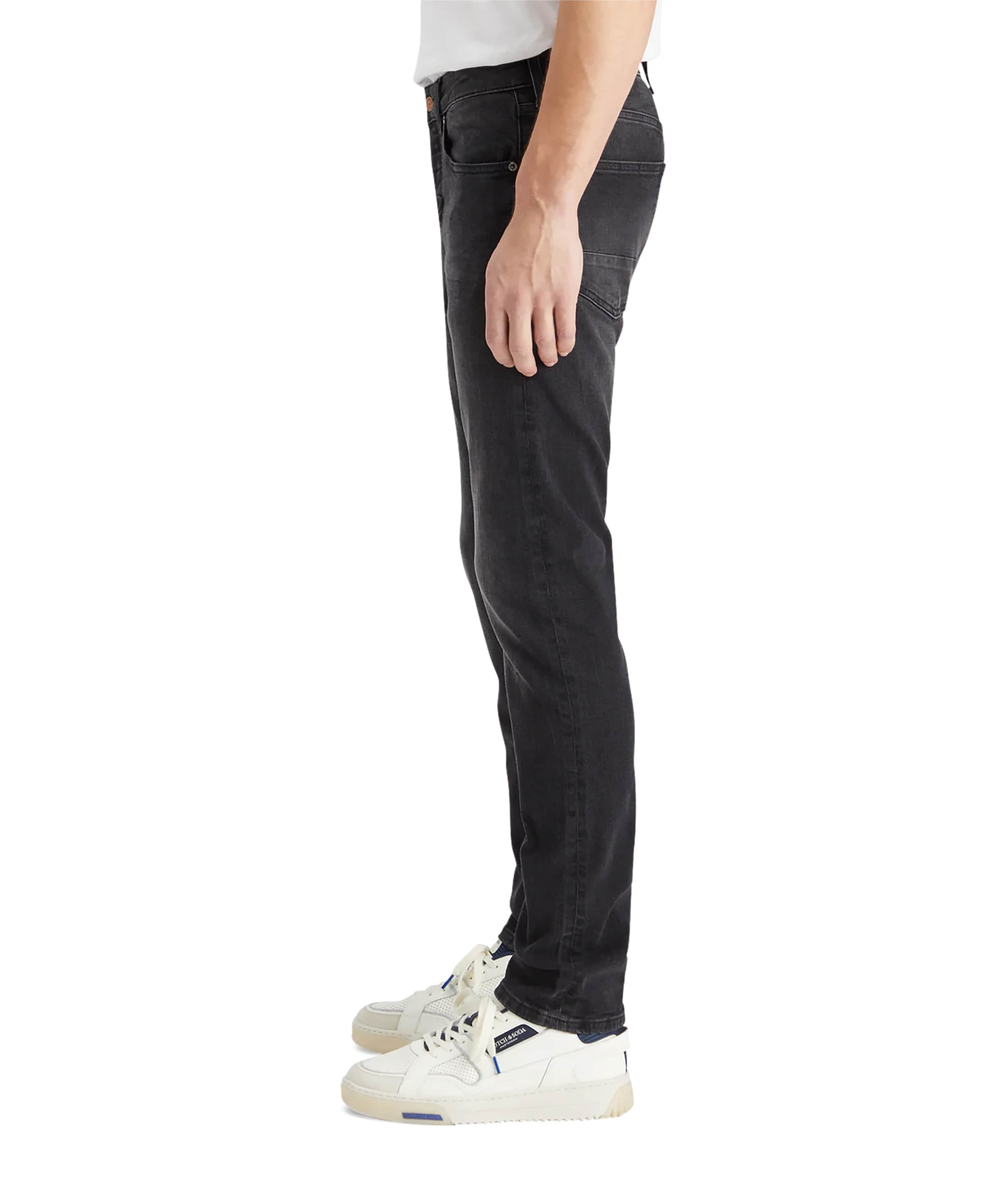 Scotch & Soda CORE RALSTON SLIM BLACK NIG heren jeans zwart