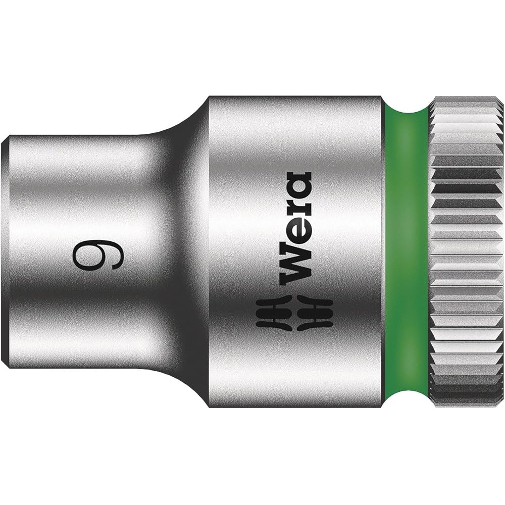 Wera 05150111001 Insert en mousse 9721, jeu de cliquet 8000 B Zyklop 3/8
