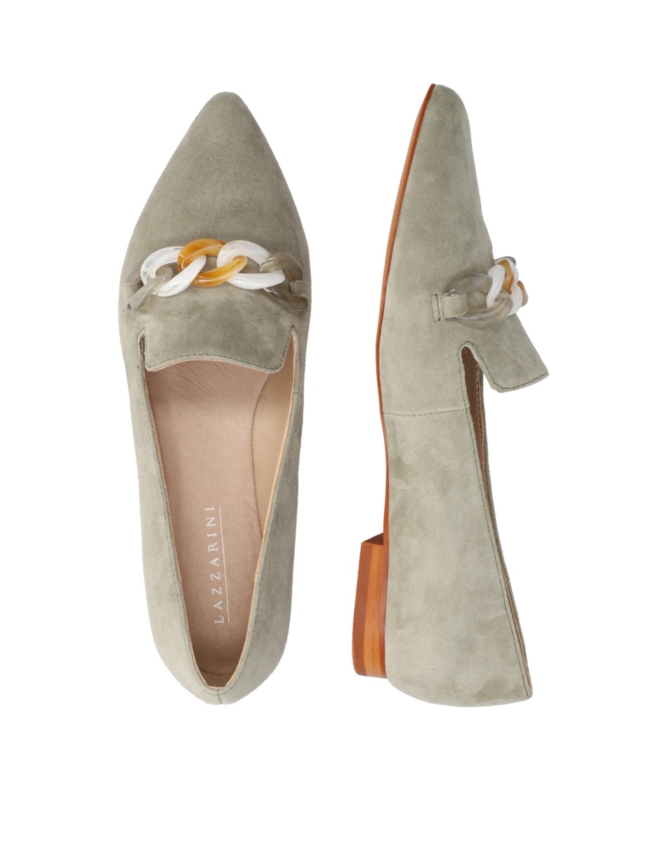 Veloursleder Slipper klassisch