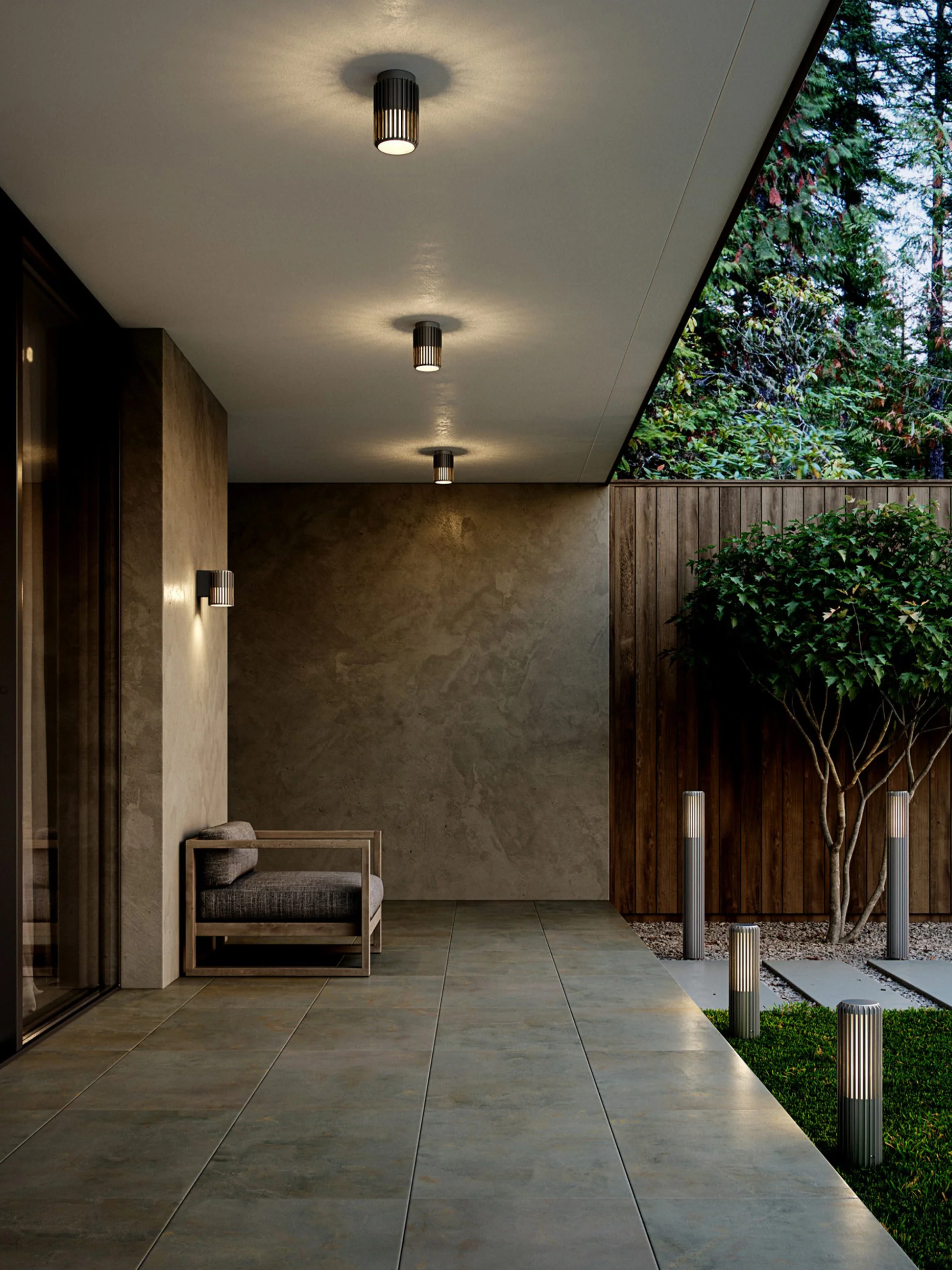 Dimbare outdoor LED-padverlichting Aludra