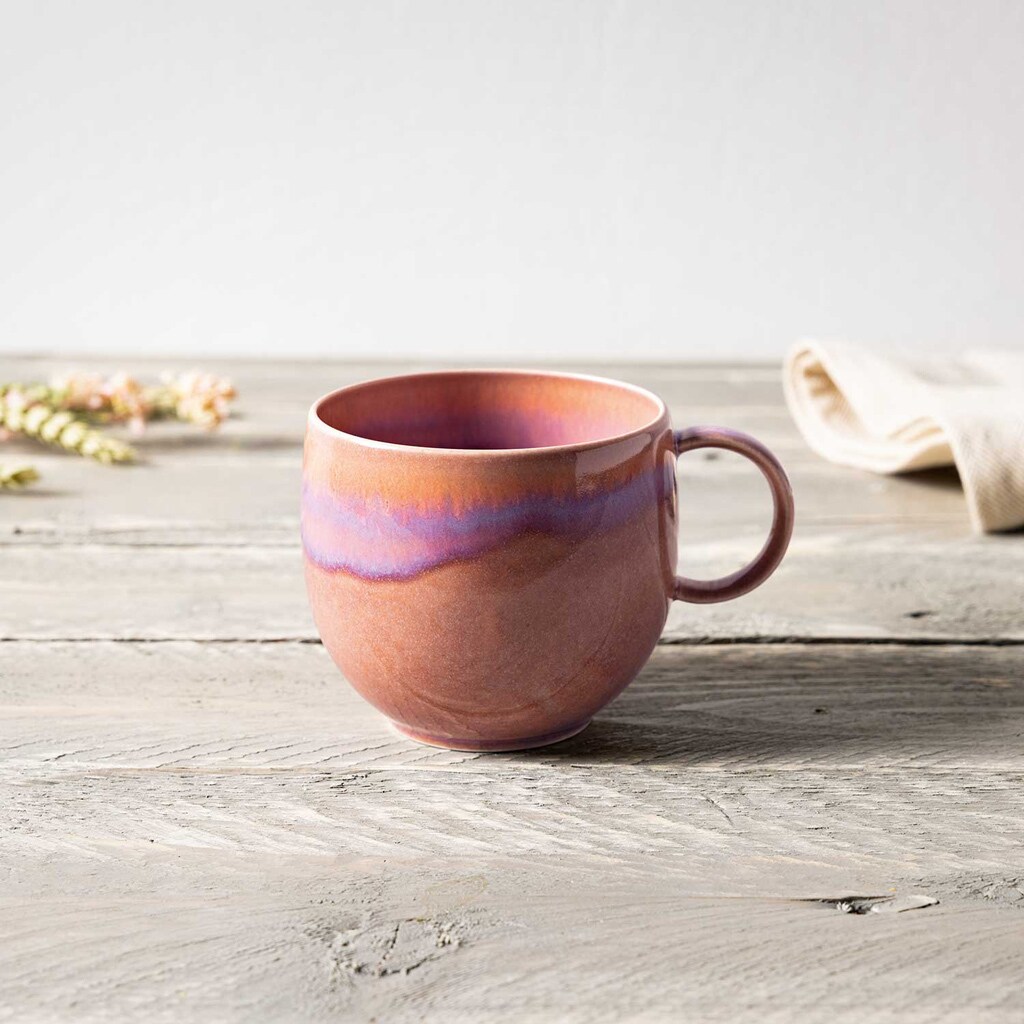 like. by Villeroy & Boch Henkelbecher Perlemor Coral 290 ml