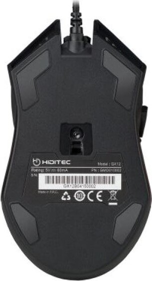Hiditec Gx12 Gaming Mus 2400 Dpi - Sort