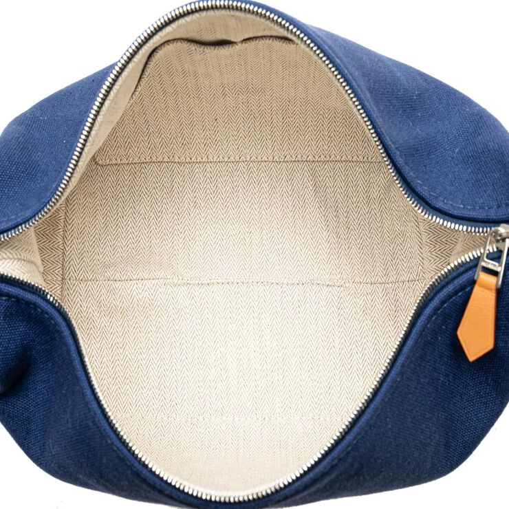 Hermès Vintage Hermes Pouch Blue