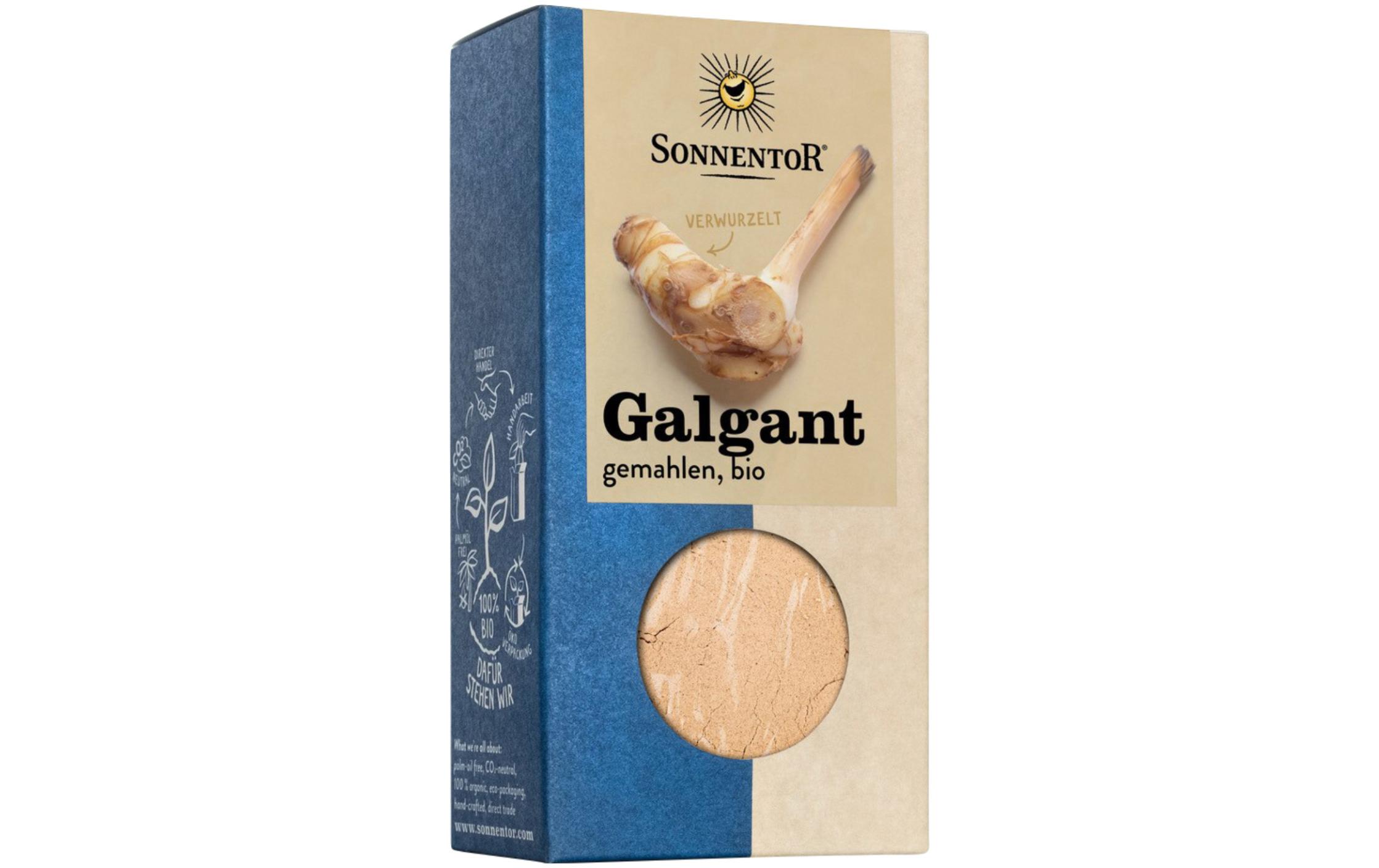 Gewürz Bio Galgant gemahlen 35 gGemahlener Galgant in Bio-Qualität