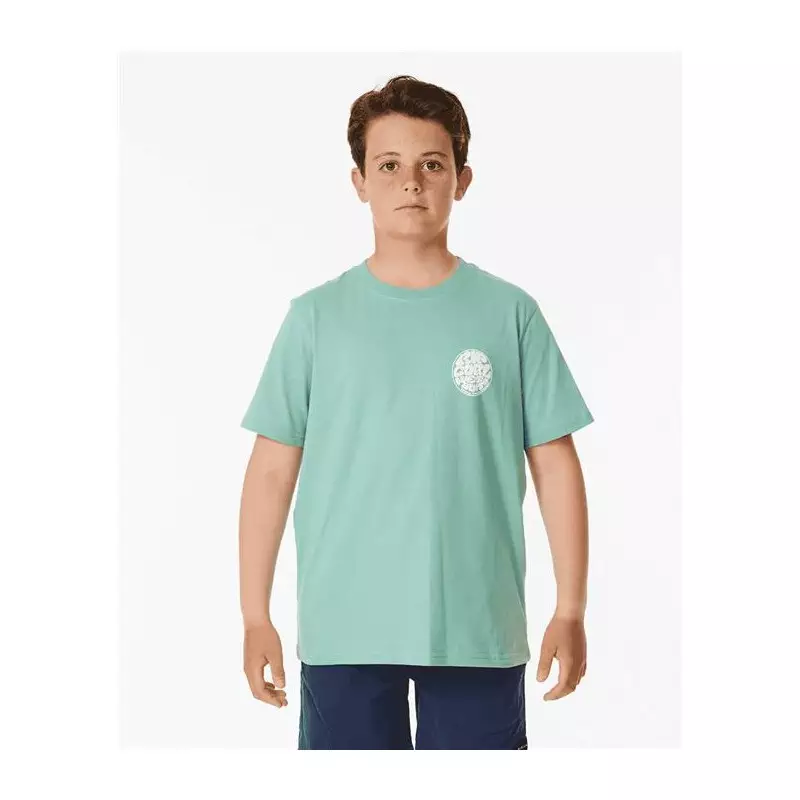 Teeshirt junior RIPCURL Wetsuit Icon Tee -Kids Dusty Green