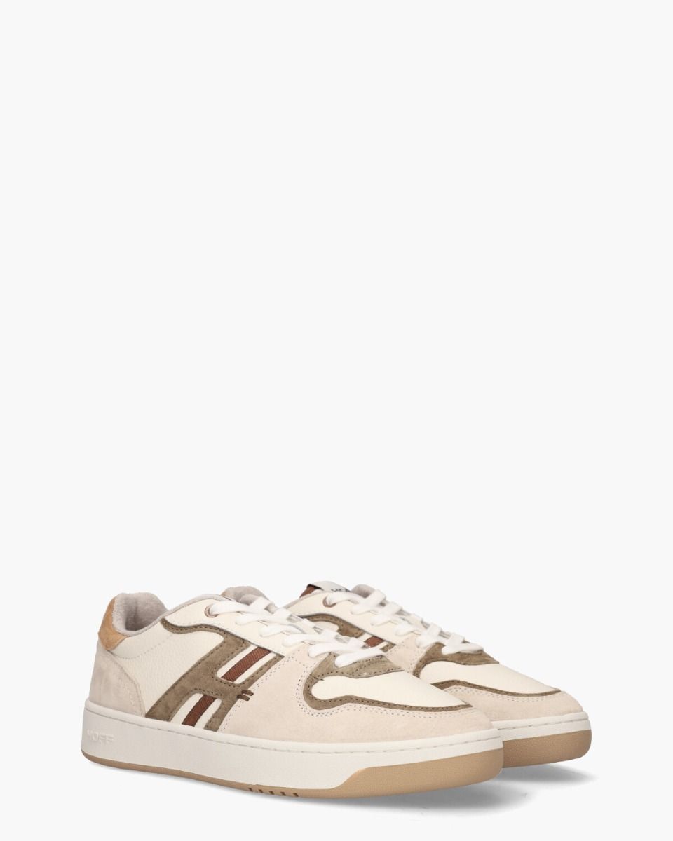 Hoff Trocadero Off-White/Bruin Herensneakers