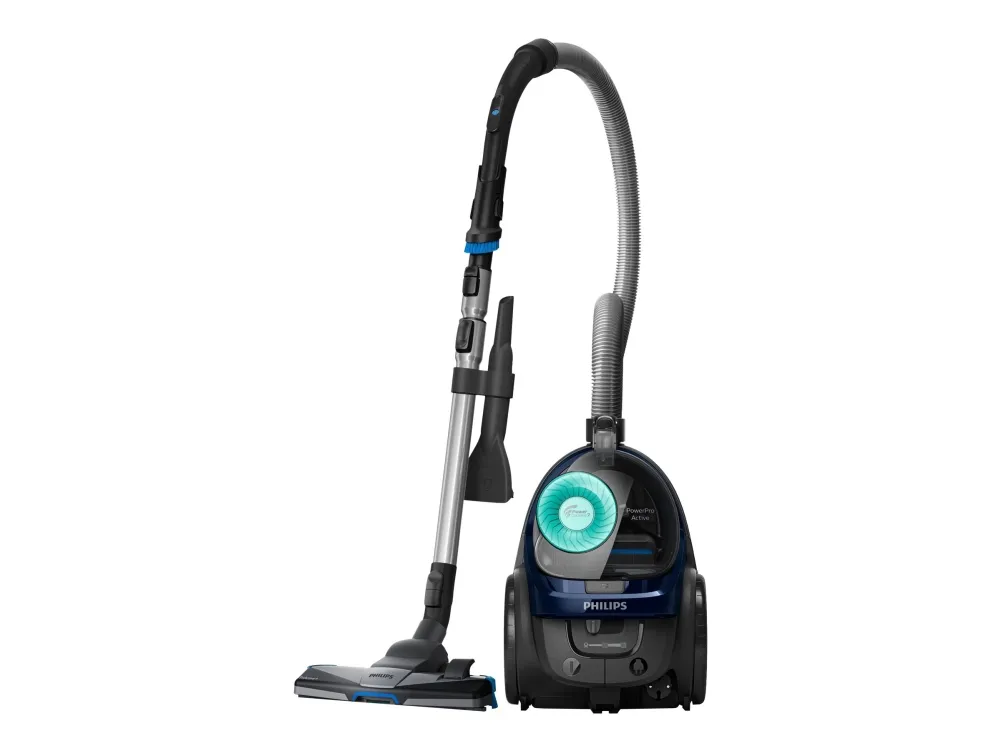 Philips PowerPro Active FC9556 - Støvsuger - beholder - uden pose - louros-blå