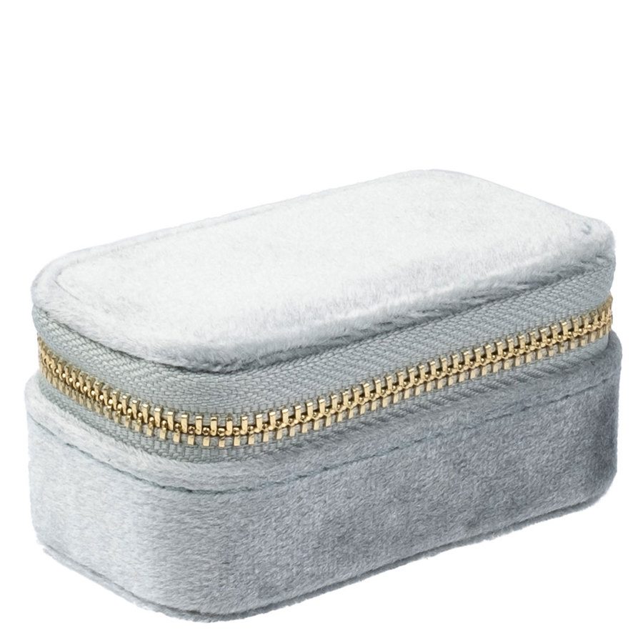 DARK Velvet Jewellery Box Micro Sparkled Teal