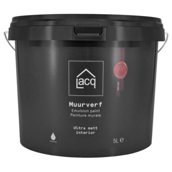 Lacq Muurverf Ultra Mat 5 Liter Basis 1