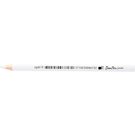 Danpen junior jumbo farveblyant - hvid