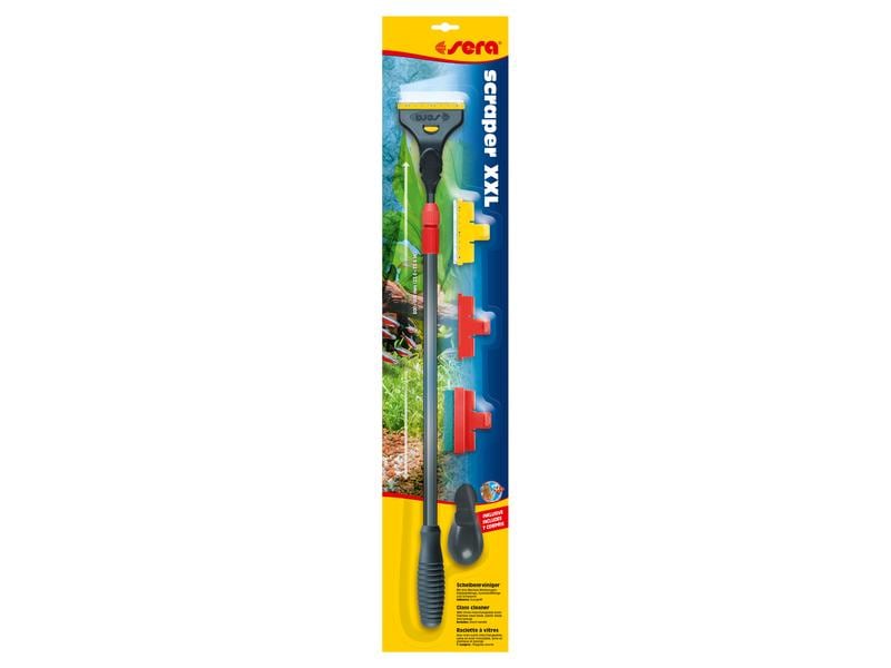 sera Scheibenreiniger scraper XXL, 60-90 cm Scheibenreiniger für eine angepasste und äusserst schonende Reinigung der Aquarien-Innenscheiben