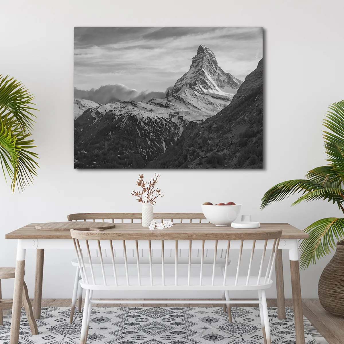 Incado Mixed Media Lærredstryk - The Mountain