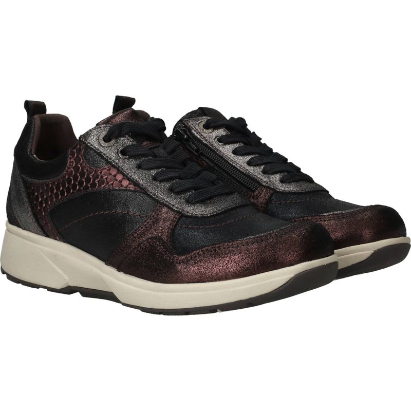 Xsensible Pula Stretchwalker HX Veterschoenen Rood Dames
