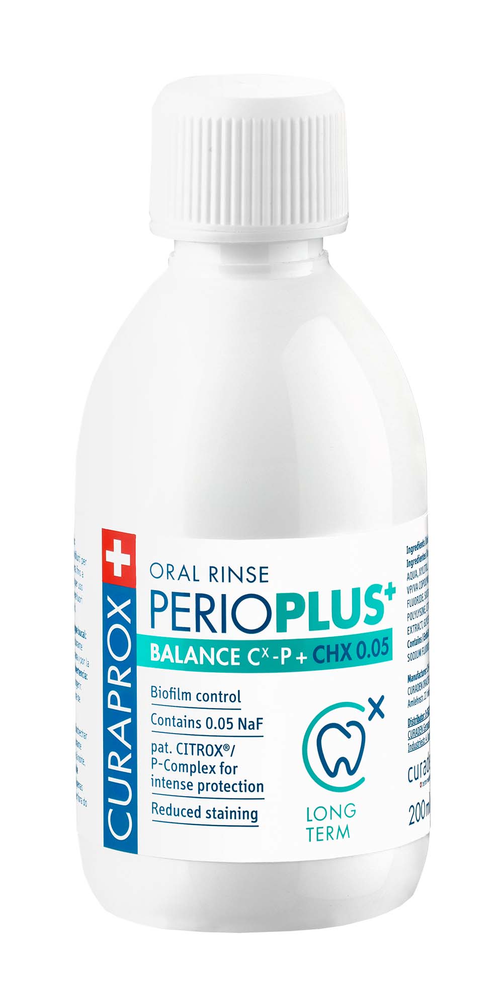 CURAPROX Perio Plus Balance CHX 0.05 %<br>200 ml, Flasche, Mundspülung