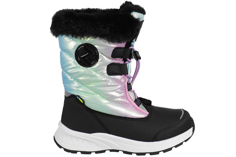 ZIGZAG RASBELL KIDS BOOT WP STØVLE I SORT TEKSTIL