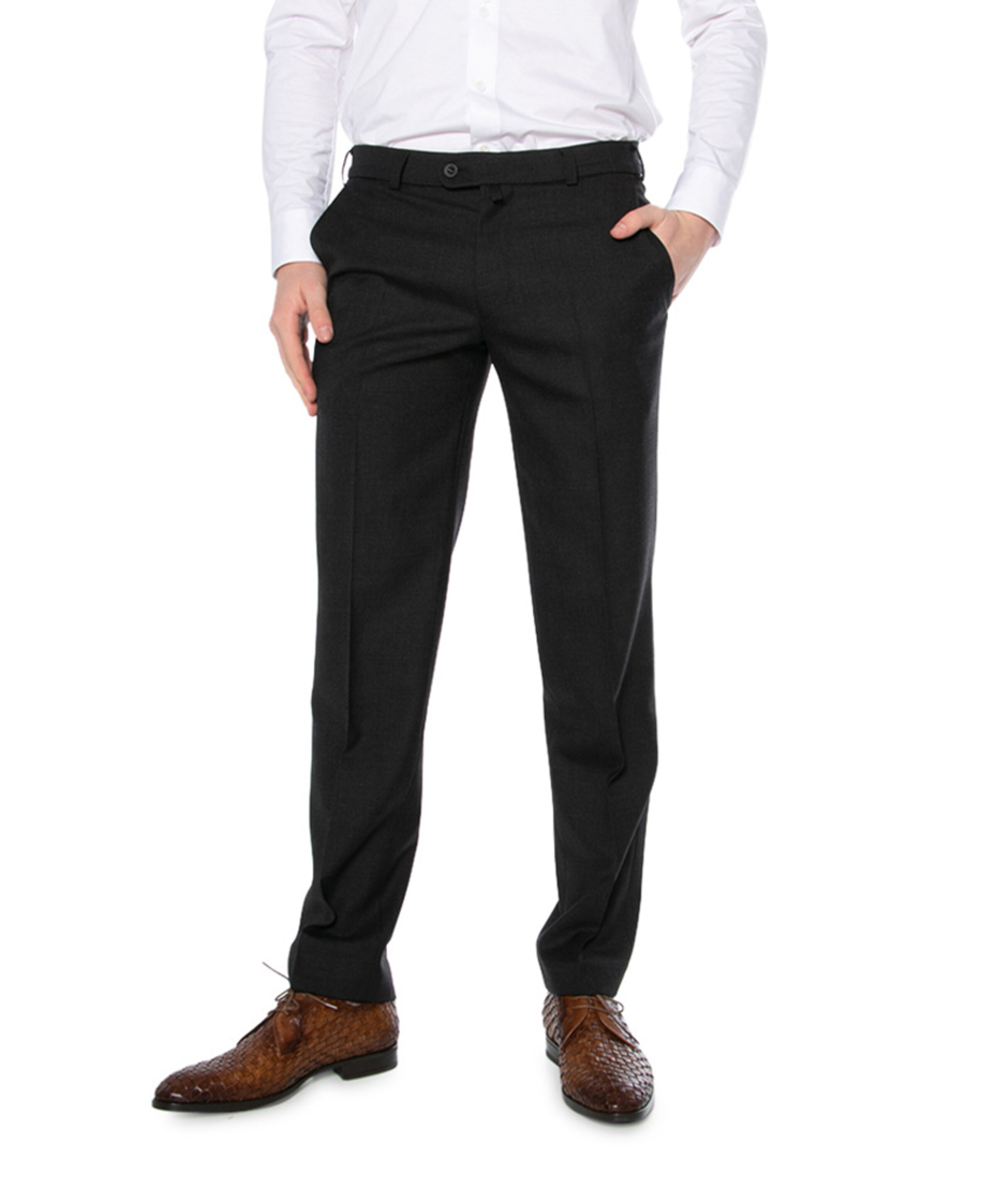 Mens Madrid heren pantalon zwart