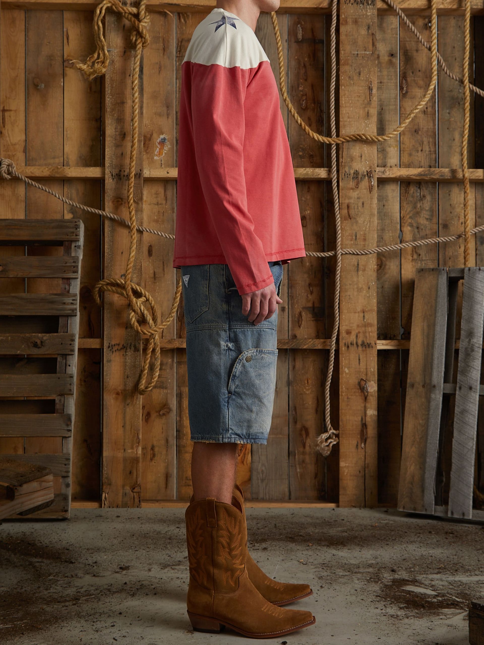 camiseta color block
