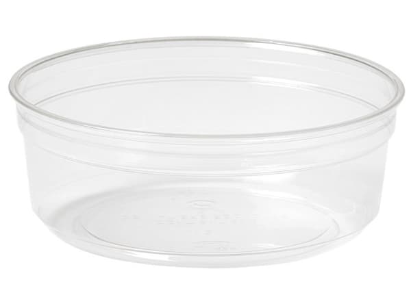 Bæger Crystal Deli 250 ml Ø116x44 mm Rund Kraftig RPET Klar,10 ps x 35 stk/krt
