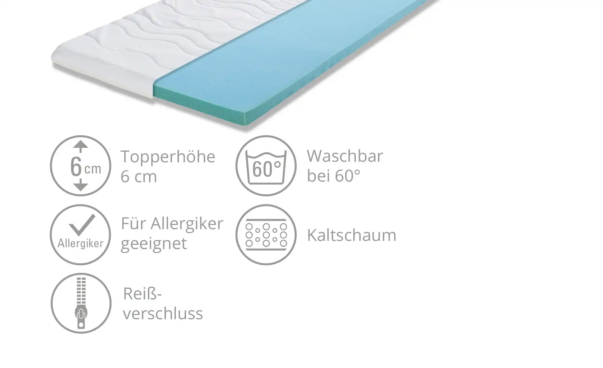 Matratzentopper Sanamed Star