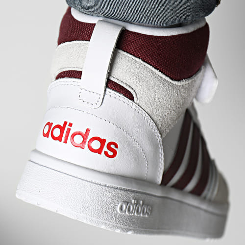 Baskets PostMove Mid H06135 Cloud White Shadow Red Scarlet