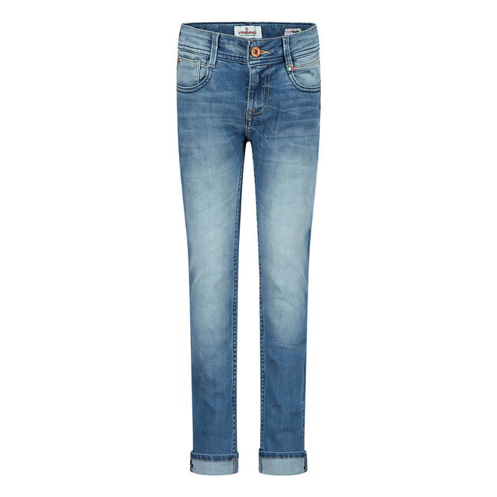 Vingino slim fit jeans DIEGO mid blue wash