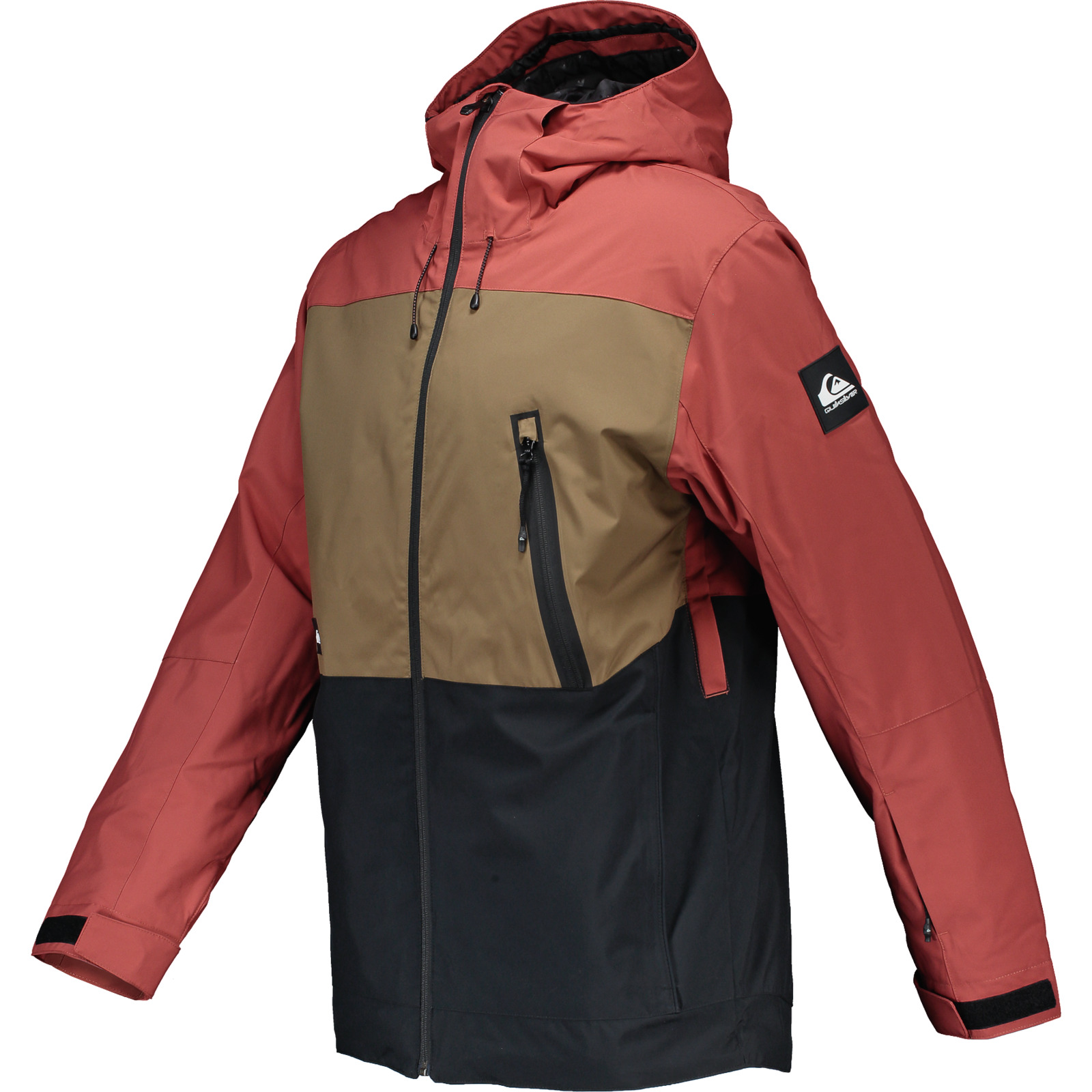 Quiksilver Herren-Skijacke Sycamore L, hellbraun