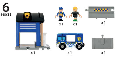 BRIO World 33813 Politistasjon