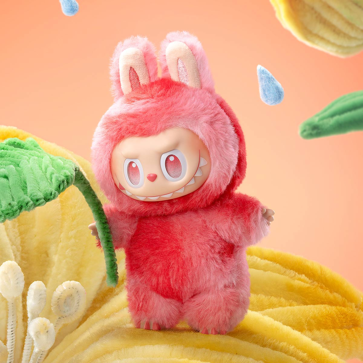 Pop Mart - Labubu Big Into Energy Blind Box Monsterhäschen Schlüsselanhänger Überraschung Sammel Plüschfigur Handtaschen Anhänger - Surprise