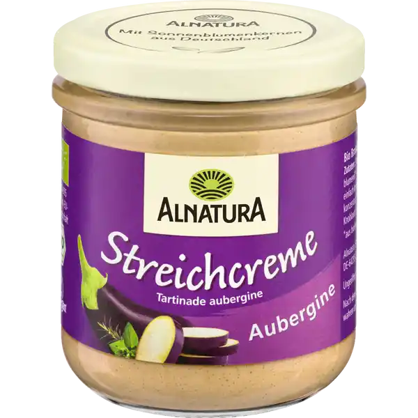 Bio Streichcreme Aubergine