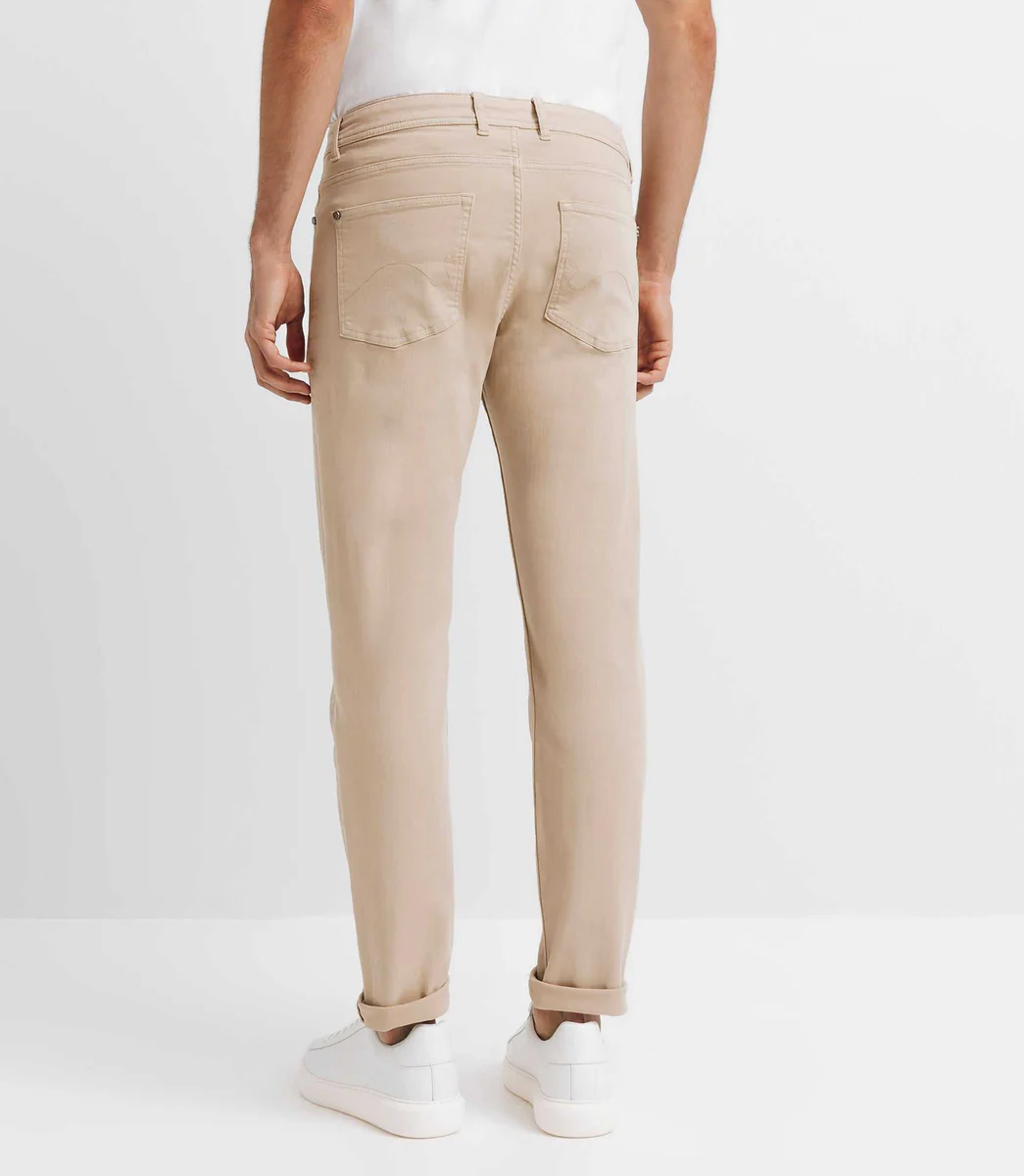 Jean confortable beige