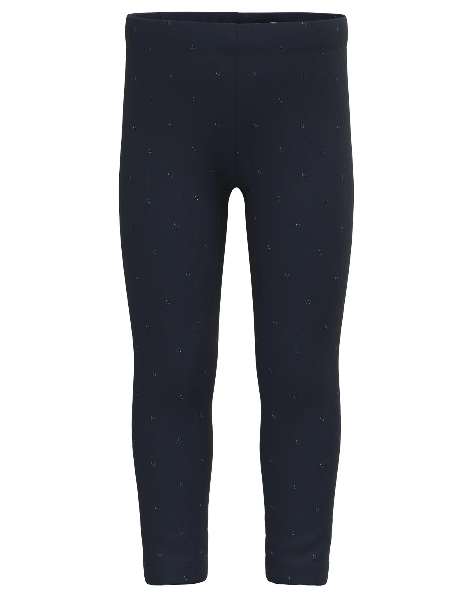 Jersey-Leggings NMFVIVIAN GLITTER in dark sapphire