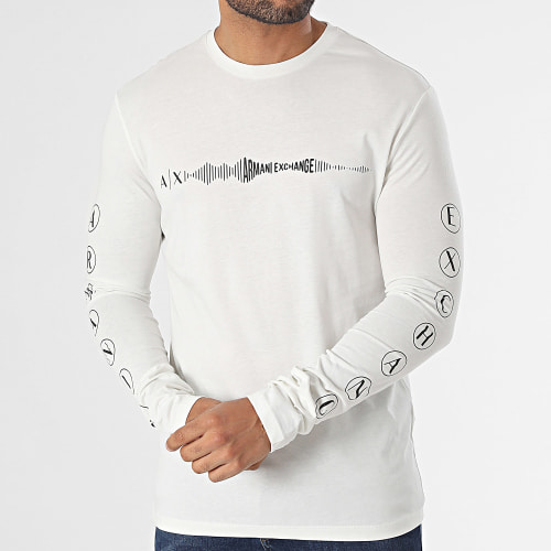 Tee Shirt Manches Longues 6RZTAF-ZJ9TZ Blanc