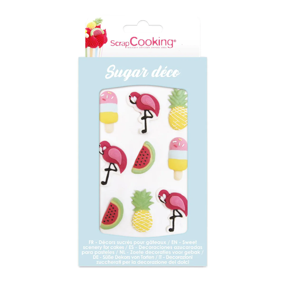 Décors sucrés Summer Scrapcooking