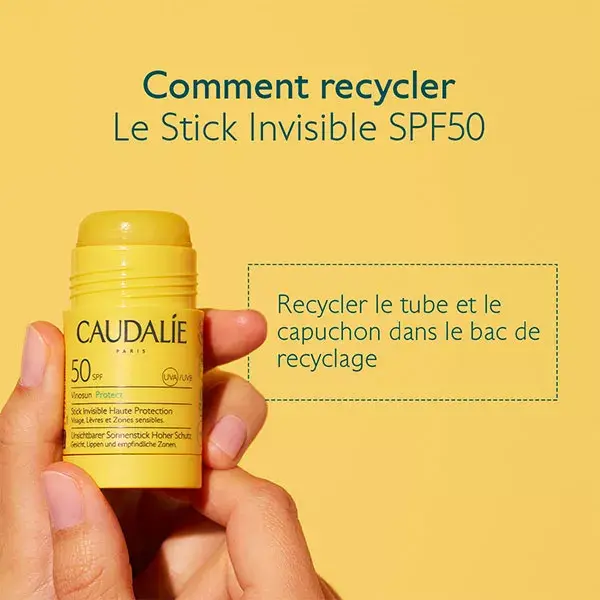 Caudalie Vinosun Protect Stick Invisible Haute Protection SPF50 15g