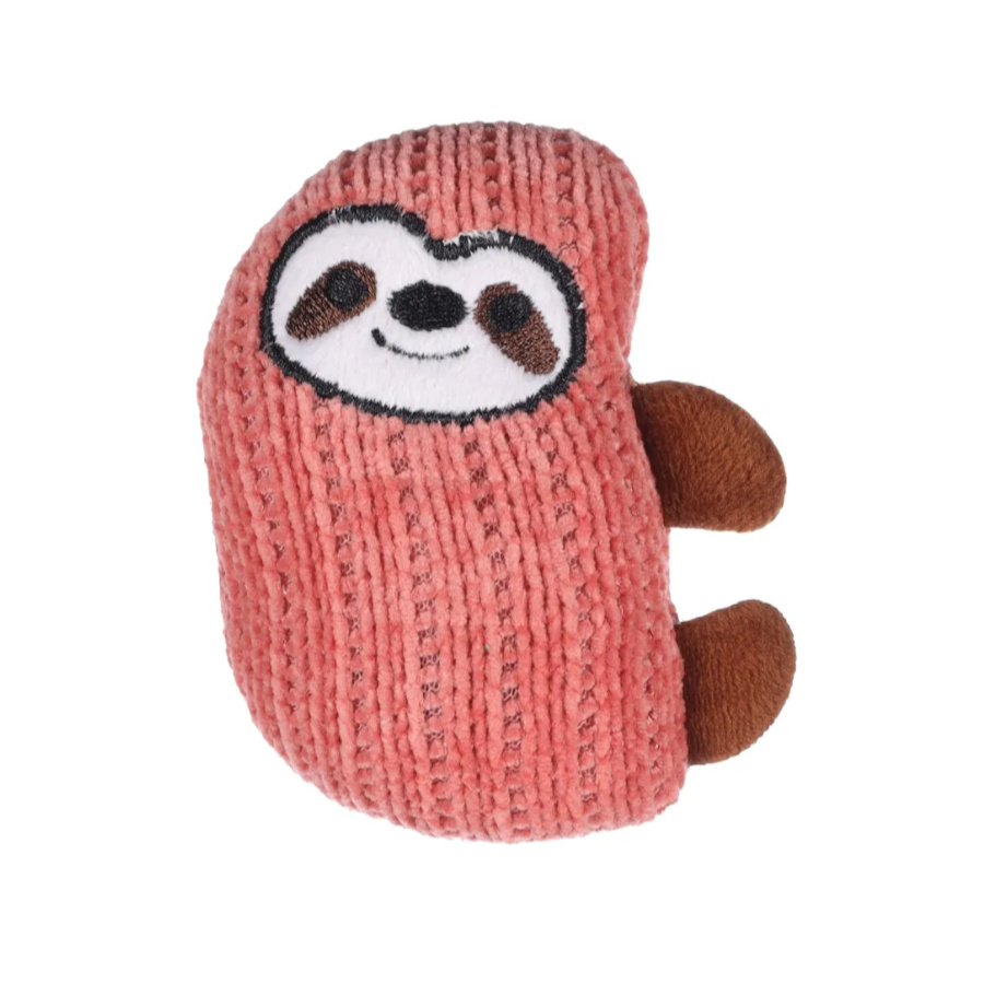 Bicho-preguiça de pelúcia Flamingo Blaro para gatos