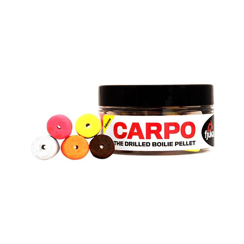 Pellet Percé Fjuka Carpo The Fluoro Drilled Pellet