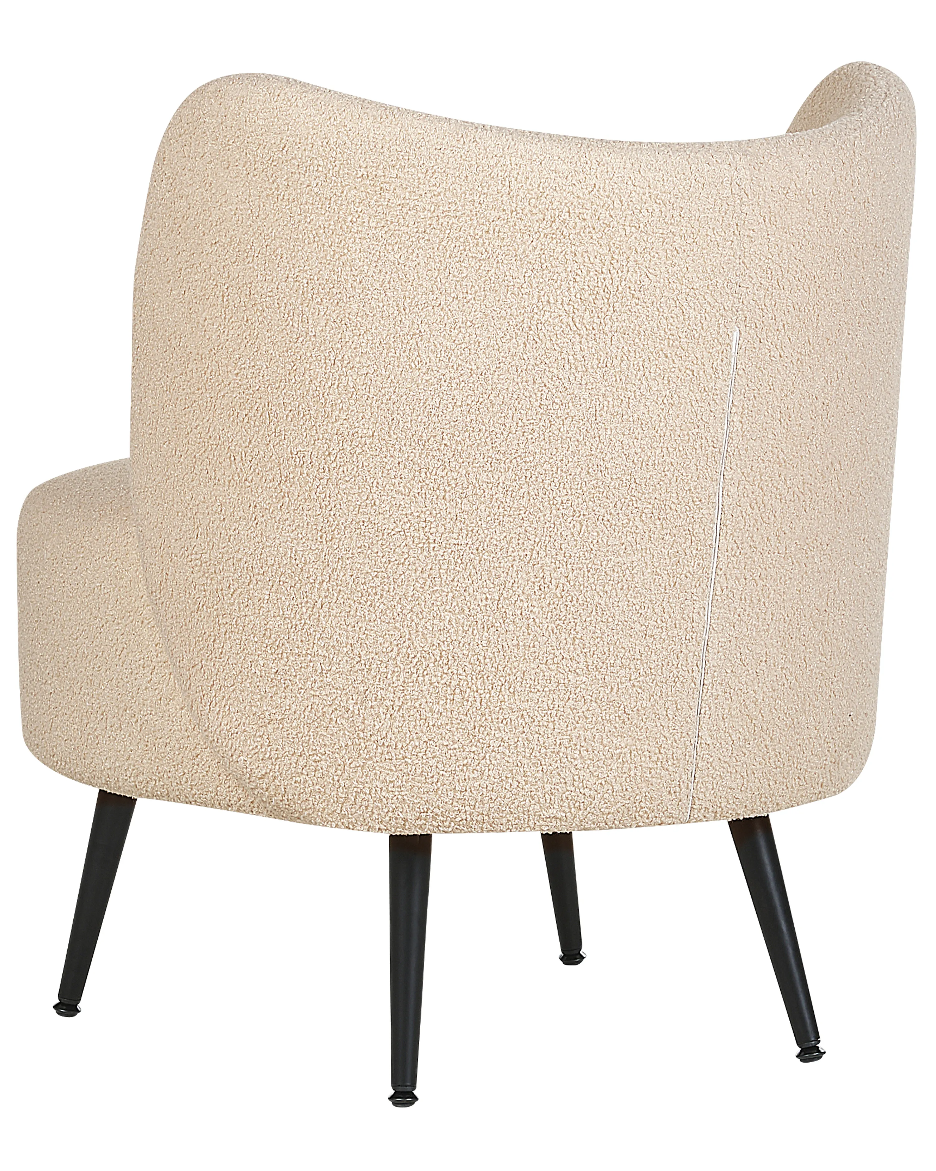 Fauteuil OTSBY Bouclé Beige