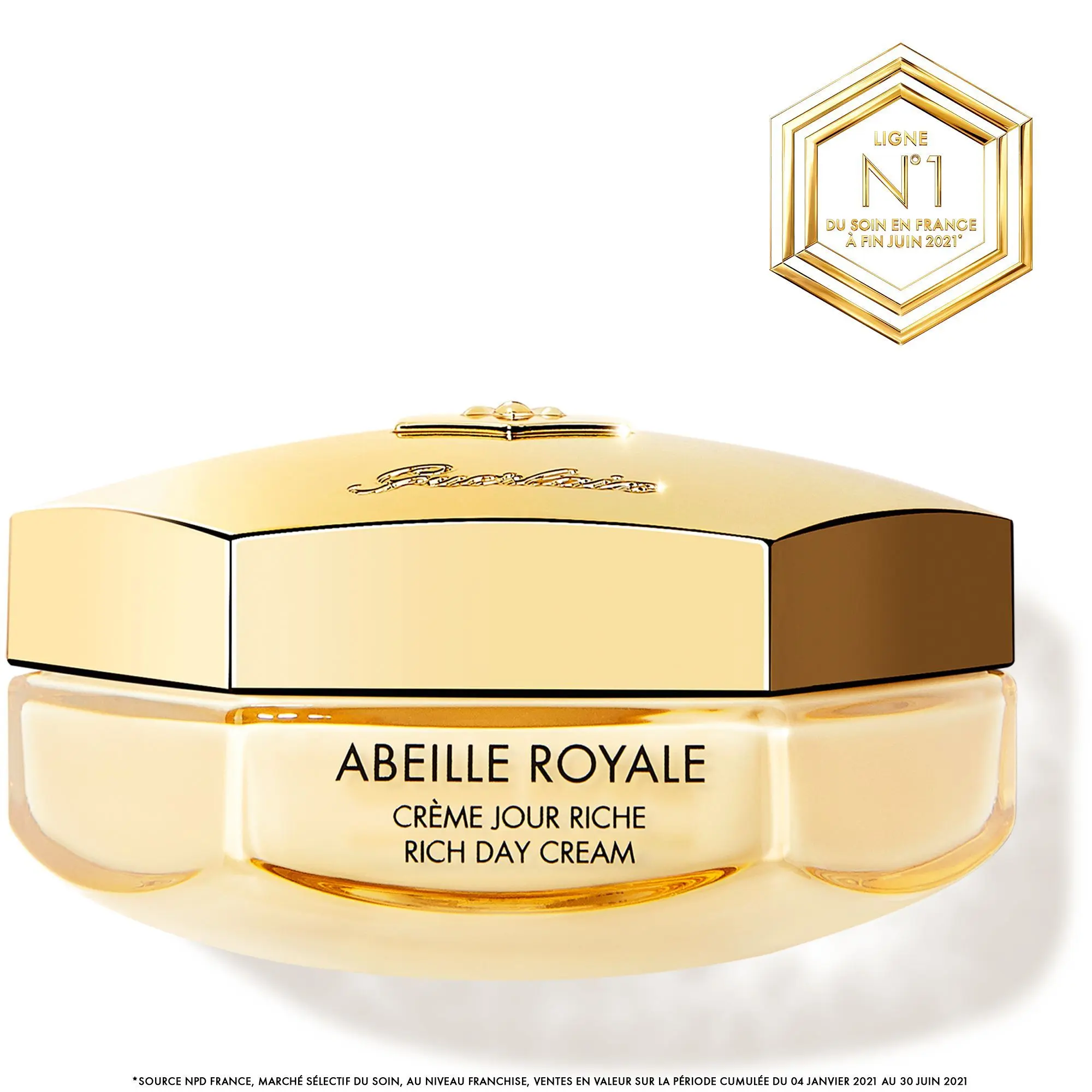 Guerlain - Abeille Royale Crème Jour Riche Raffermit, Lisse, Illumine- Soin de jour