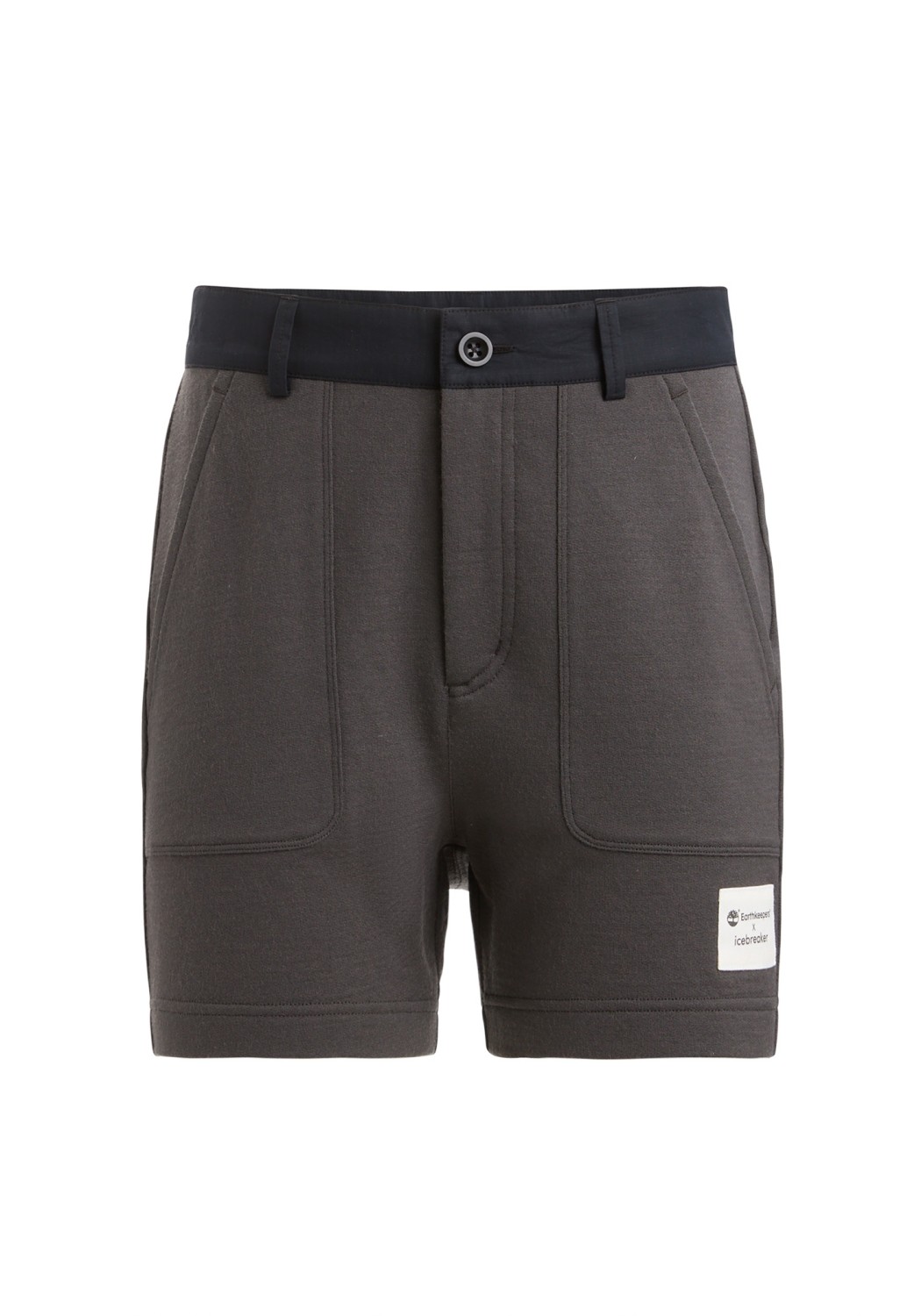 Icebreaker Damenshorts IB x Timberland Merino Terry Chino Shorts Onyx/Black