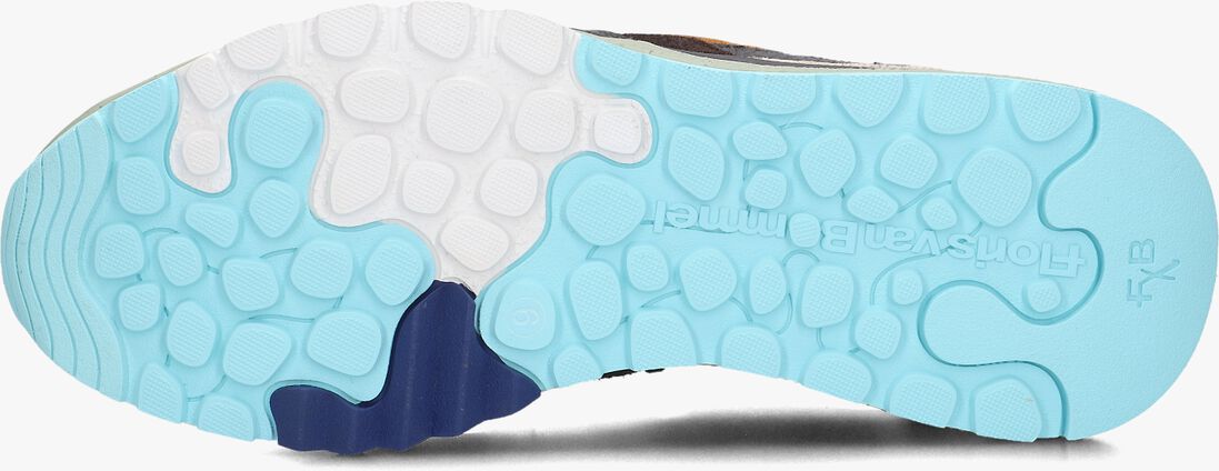 multi floris van bommel lage sneakers sfm-10154 de treener